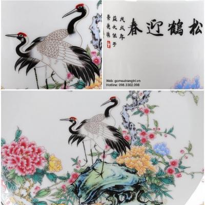 BỘ BÌNH ĐĨA CẢNH NHIỀU HỌA TIẾT